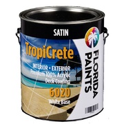 Краска для пола TropiCrete Premium 100% Acrylic Deck Coating Satin